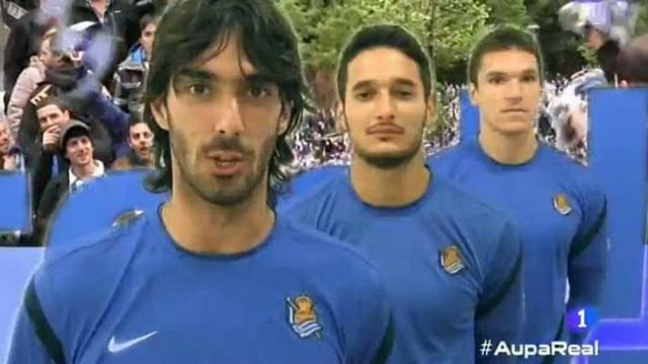 Telediario 1 - La Real se anima para recibir al Madrid y luchar por la Champions