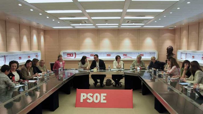 Telediario 1 - PSOE contra la violencia de género