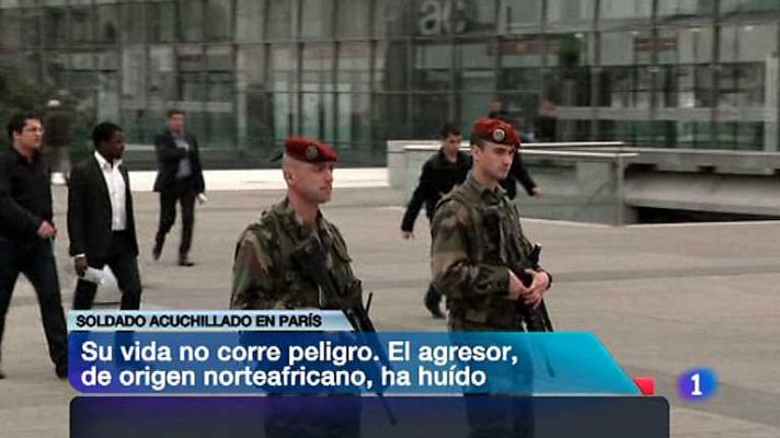Telediario 1 - Telediario - 21 horas - 25/05/13