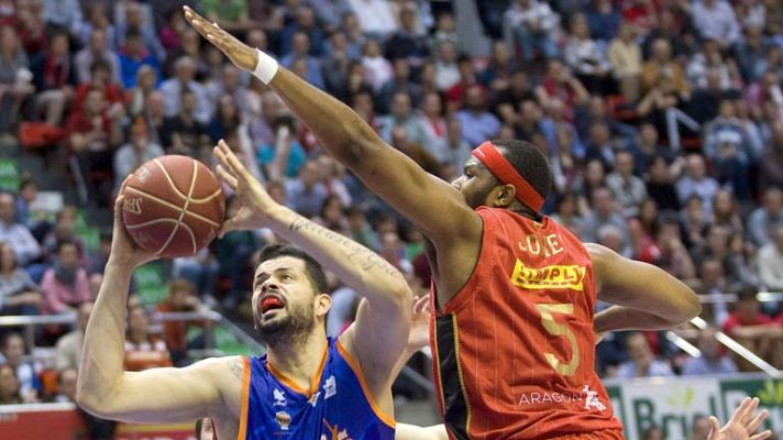 Baloncesto en RTVE - CAI Zaragoza 122-120 Valencia Basket