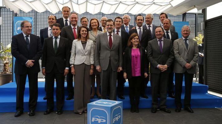 Telediario 1 - Expectación del reparto del déficit