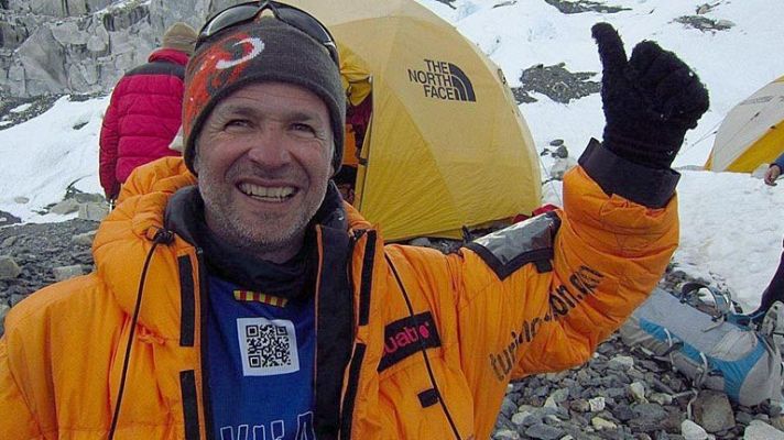 Telediario 1 - El Dhaulagiri se cobra la vida de Juanjo Garra
