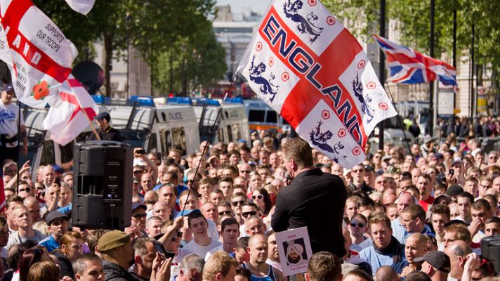 Telediario 1 - Décima detención por el asesinato del soldado Rigby con la ultraderecha en las calles