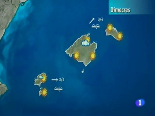 Informatiu Balear - El temps a les Illes Balears - 28/05/13