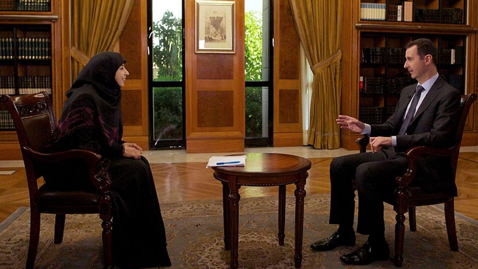 Bachar al Asad: "Hay una fuerte presión popular para abrir el frente del Golán" con Israel