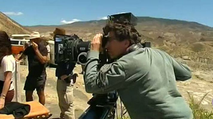 Telediario 1 - David Trueba rueda en Almería