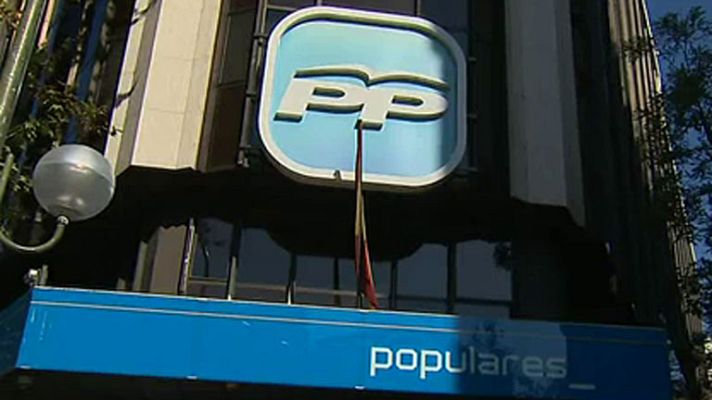 Telediario 1 - Caso de los 'papeles de Bárcenas'