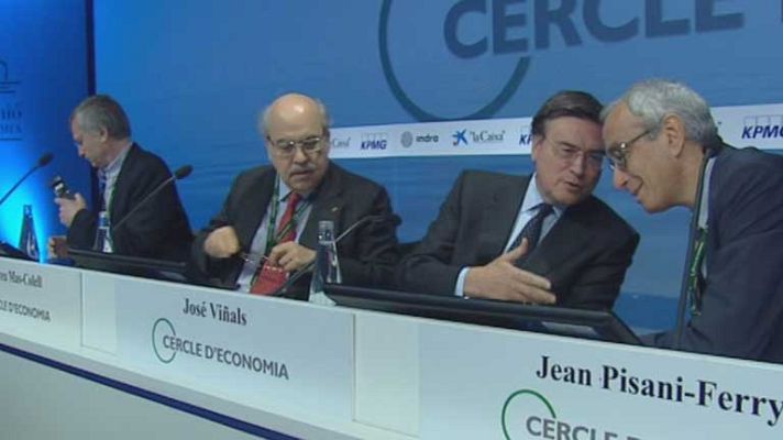 Telediario 1 - Foro de Economía de Sitges