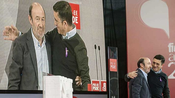 Telediario 1 - El PSOE insiste en el pacto
