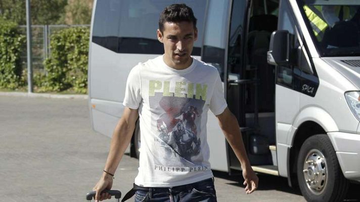 Telediario 1 - Navas , feliz por su traspaso al Manchester City