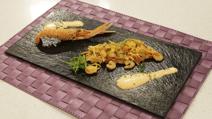 RTVE Cocina - Fideua de Gandía con ali-oli