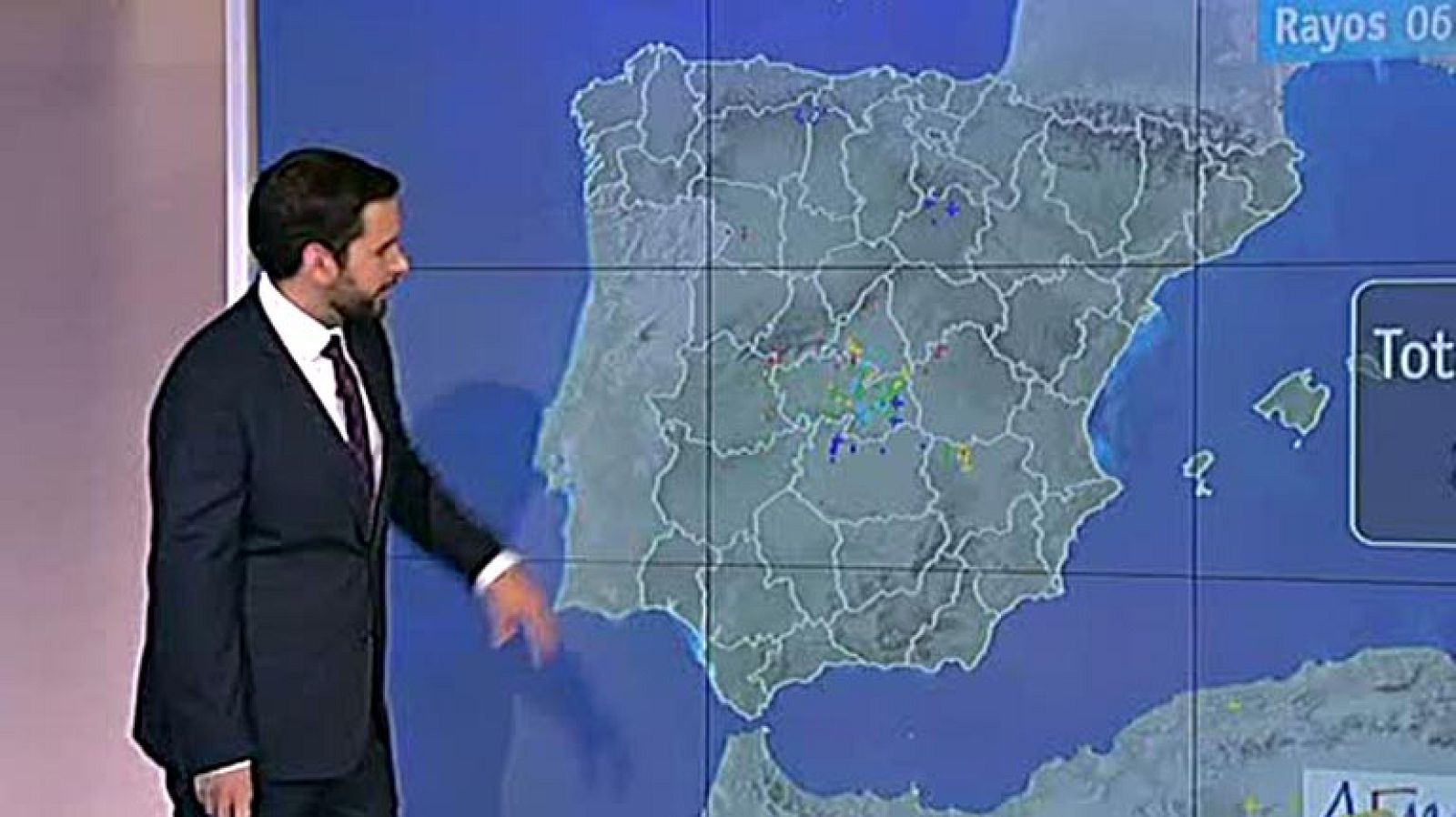 Quince provincias de la mitad norte peninsular están hoy en alerta por lluvias y tormentas - El tiempo | Ver