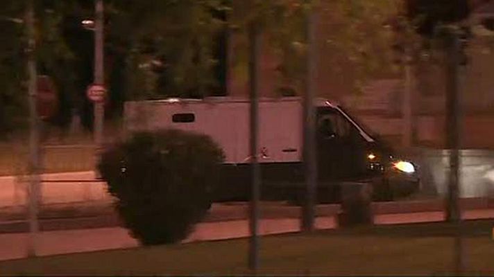 Telediario 1 - Blesa pasa la noche en prisión