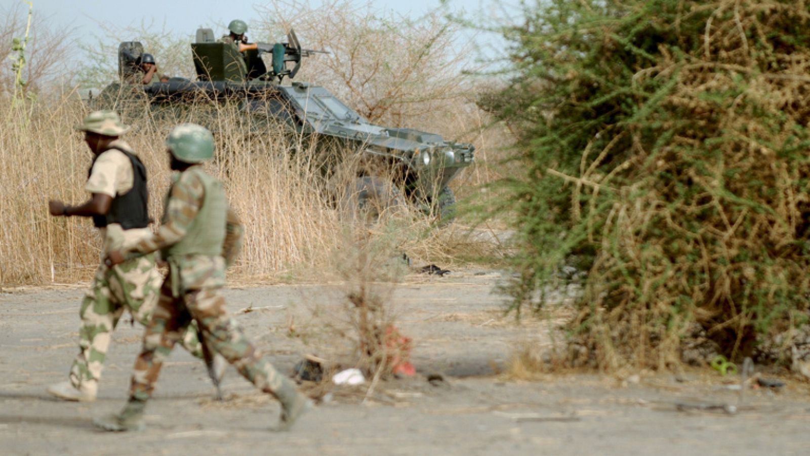 Enfrentamientos entre el ejército nigeriano y la guerrilla Boko Haram