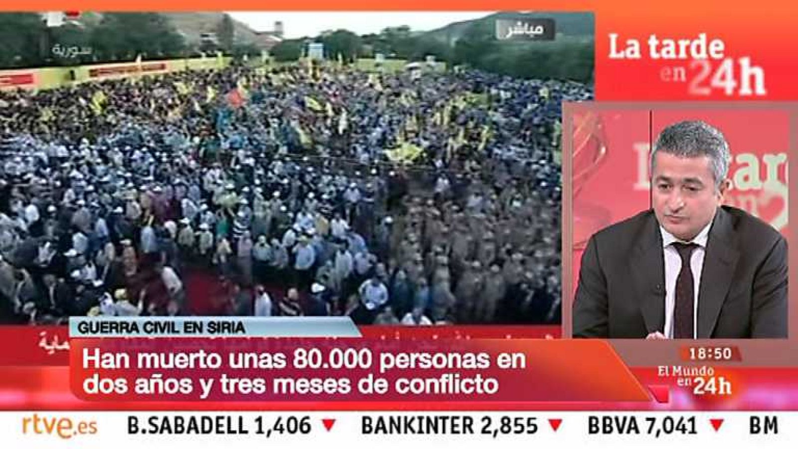 La tarde en 24 horas - El mundo en 24 h. - 06/06/13 - Ver ahora
