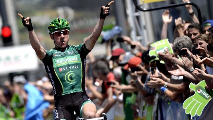 Telediario 1 - Voeckler impide la victoria española en la Dauphiné