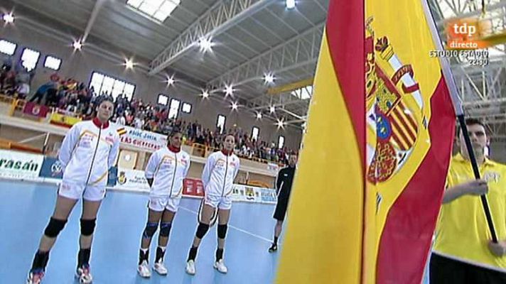 Balonmano - Partido de vuelta: España-Macedonia