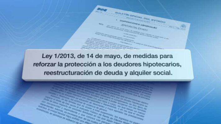 Telediario 1 - Conocer la normativa en desahucios