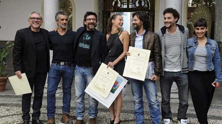 Telediario 1 - Isabel se rueda en la Alhambra