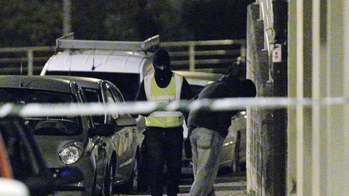 Telediario 1 - Dos supuestos etarras detenidos en Guipúzcoa