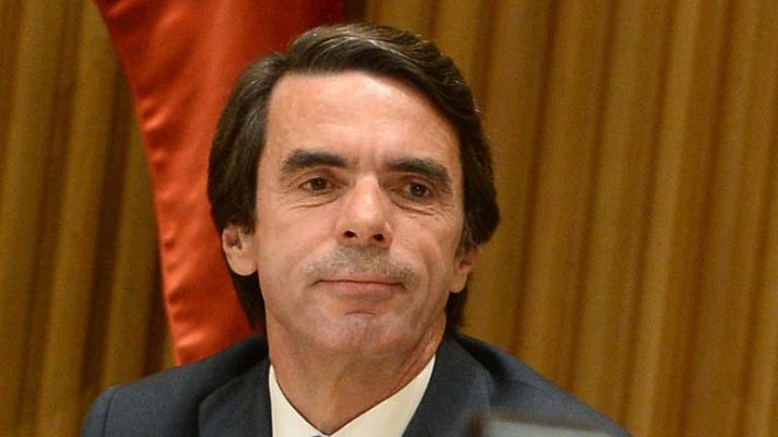 Telediario 1 - Declaraciones de Aznar