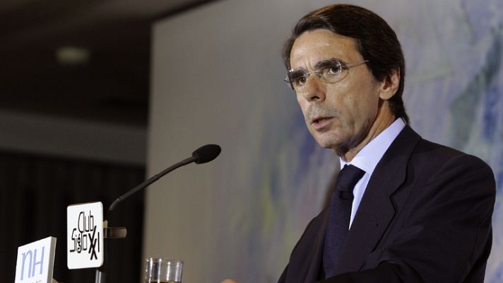 La mañana - Aznar, en el Club Siglo XXI
