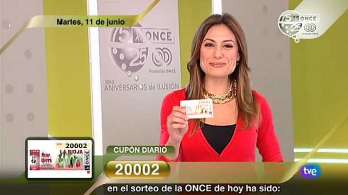 Sorteos ONCE - Sorteo ONCE - 11/06/13
