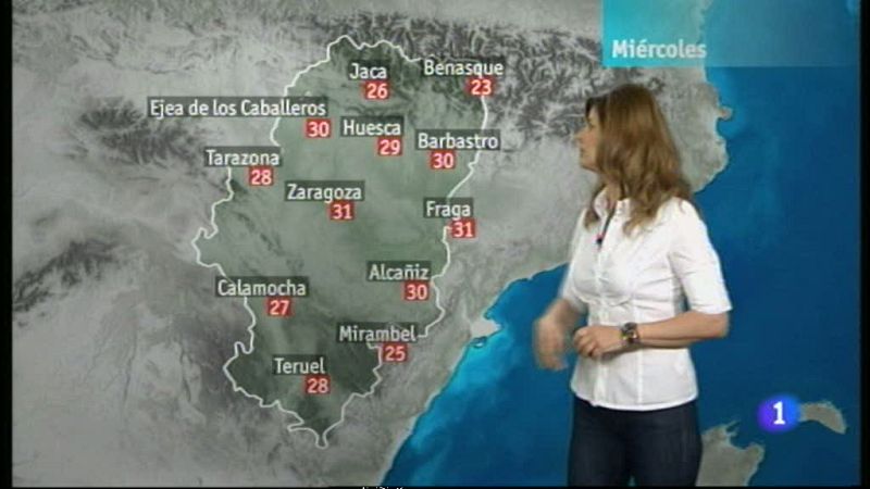 El tiempo en Aragón - 12/06/13 | Ver