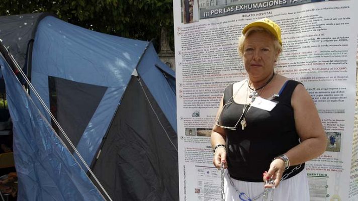 Telediario 1 - Investigación bebés robados