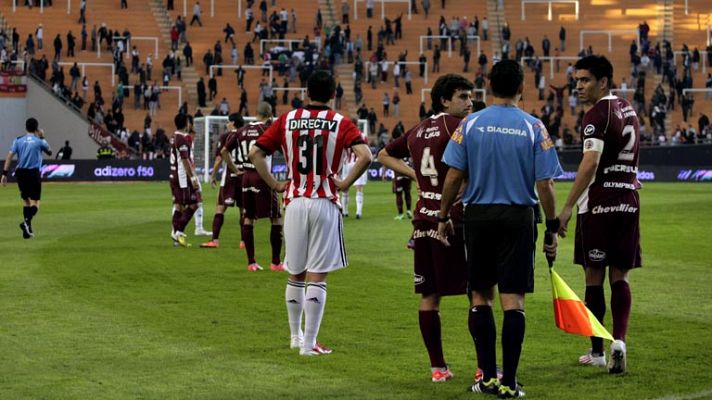 Telediario 1 - Crece el poder de los violentos en el fútbol argentino