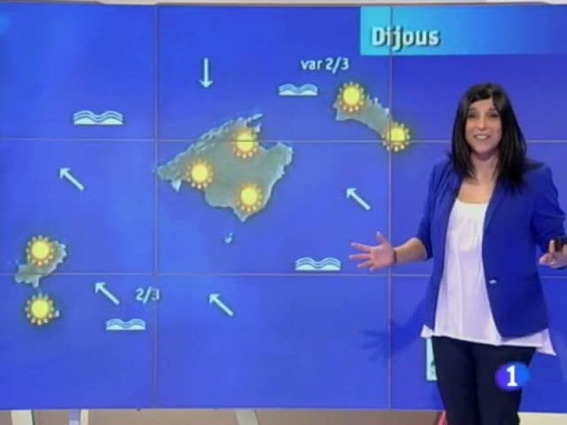 El temps a les Illes Balears - 13/06/13