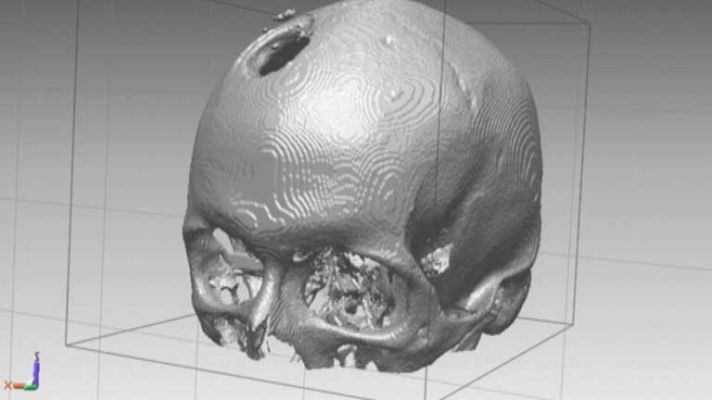 Telediario 1 - Incorporación imágenes 3D