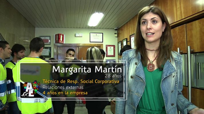 El alma de las empresas - Margarita Martín (28 años)  Técnica de Resp. Social Corporativa