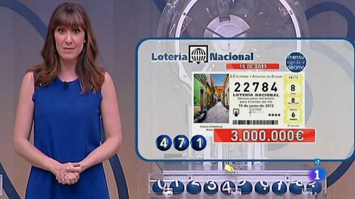 Loterías - Lotería Nacional - 15/06/13