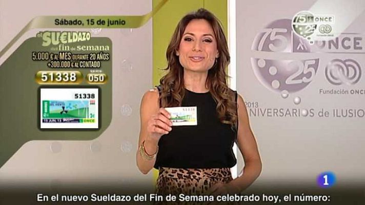 Sorteos ONCE - Sorteo ONCE - 15/06/13