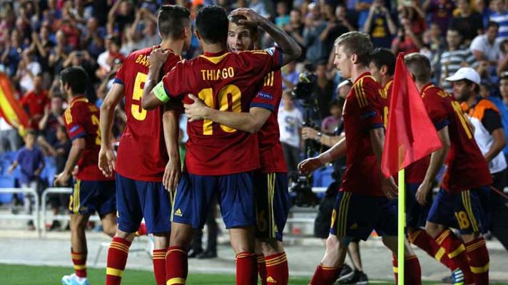 Telediario 1 - España se juega el Europeo sub21 ante Italia