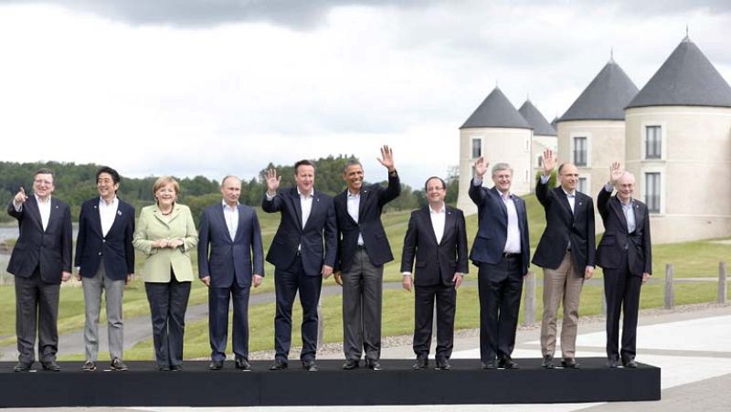 Última jornada de reuniones del G8 en Irlanda del Norte