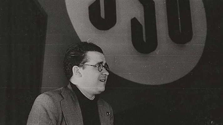 Personajes en el Archivo de RTVE - Carrillo arenga en la Guerra Civil