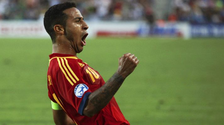 Telediario 1 - Thiago, el futuro garantizado de la Roja