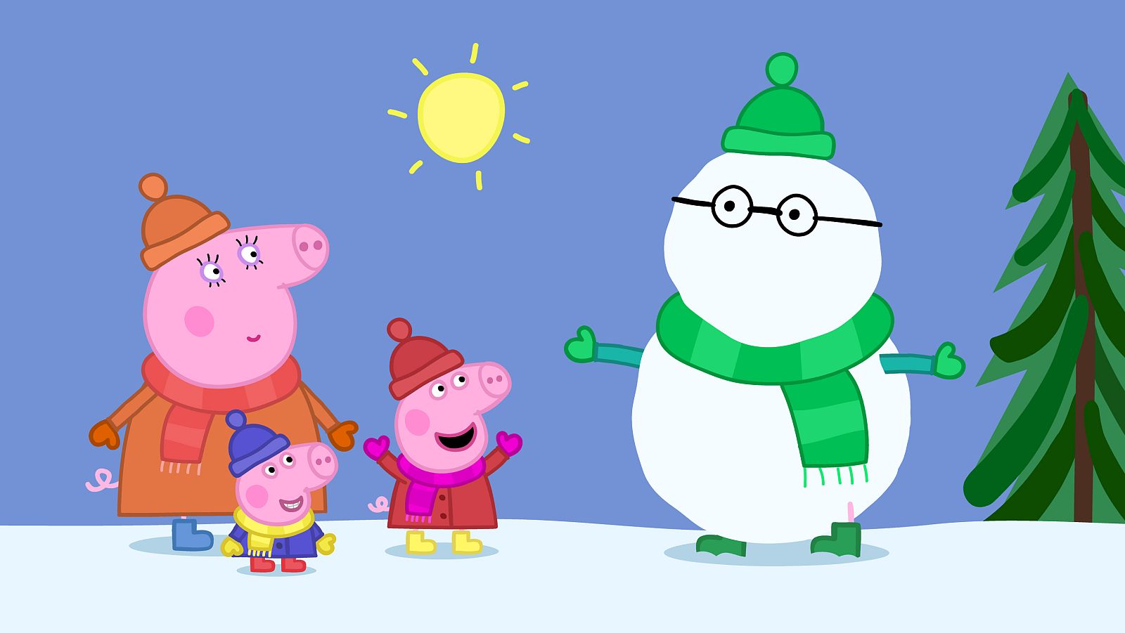 Peppa Pig - La montaña nevada - RTVE.es - Peppa Pig | Ver