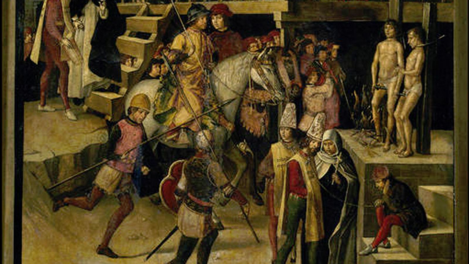 Mirar un cuadro - Auto de fe (Berruguete)