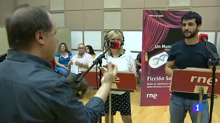 Telediario 1 - 'Un mundo feliz' en Radio Nacional de España con Fran Perea