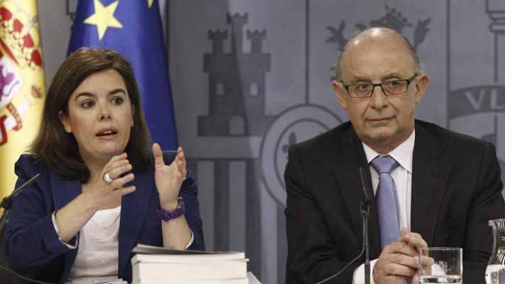 Telediario 1 - Luz Verde reforma administraciones