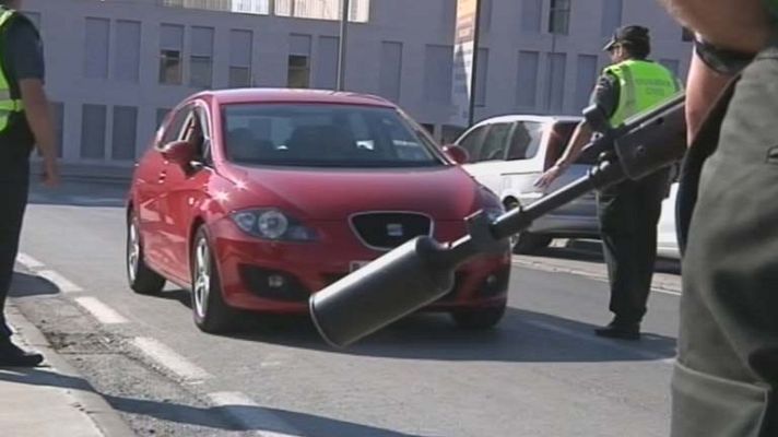Telediario 1 - Ocho detenidos en Ceuta