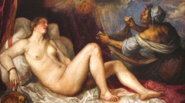 Mirar un cuadro - Dánae recibiendo la lluvia de oro