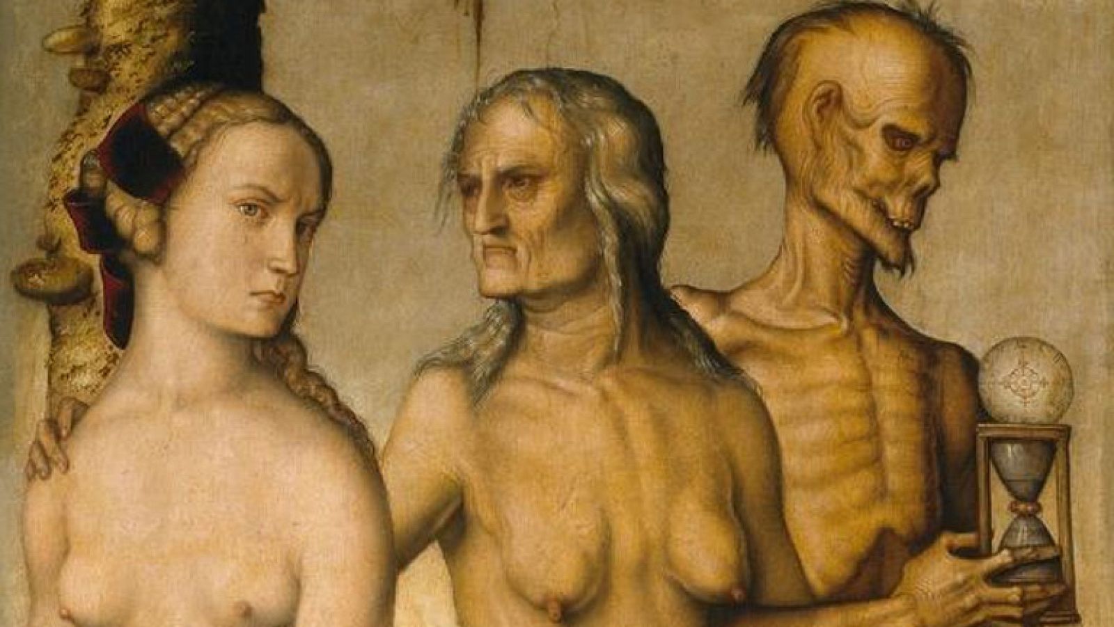 Mirar un cuadro - Las edades y la muerte (Hans Baldung Grien)