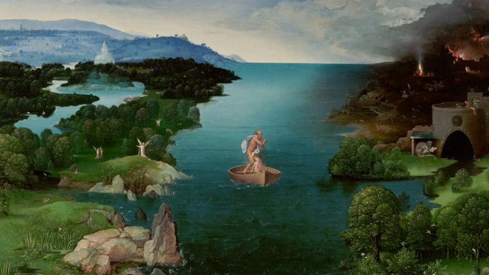 Mirar un cuadro - El paso de la laguna Estigia