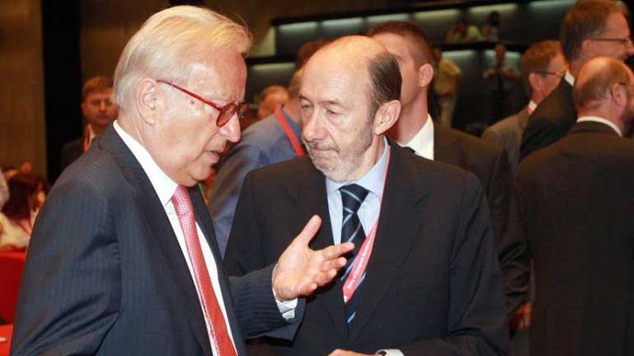 Telediario 1 - Reunión de los socialistas europeos