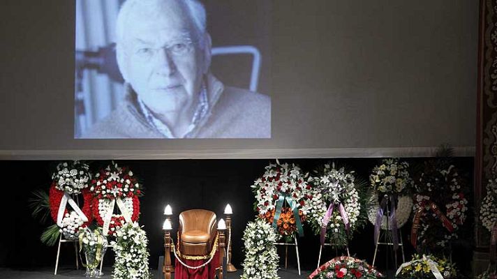 Telediario 1 - Último adiós a Miguel Narros