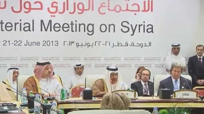 Telediario 1 - "Amigos de Siria"